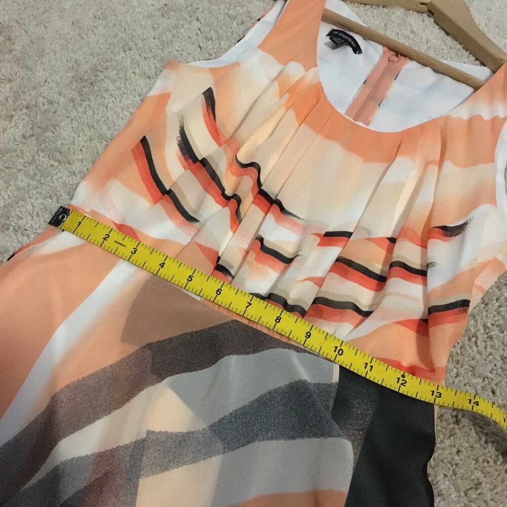 Vintage 90s Le Chateau Archival Layered High Low Cyber Fairy Dress XS - Picture 15 of 16
